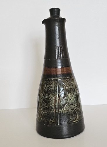 Celtic pottery lidded - celtic, coffee