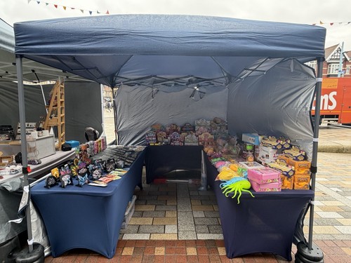 Pop market stall - pop,