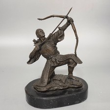 Samurai male warrior bronze - male,
