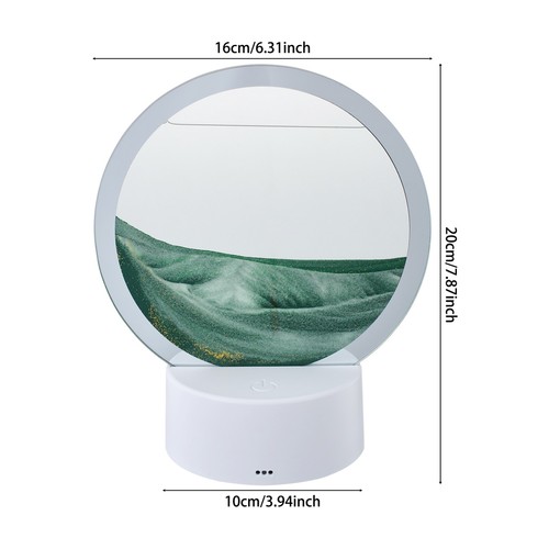 Moving sand art picture with - moving,