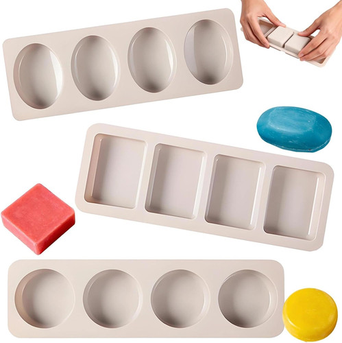 3pcs silicone soap - 3pcs,