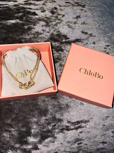 Chlobo silver beaded bangle - silver,