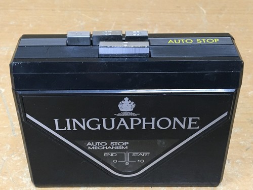 Linguaphone cassette player - linguaphone,