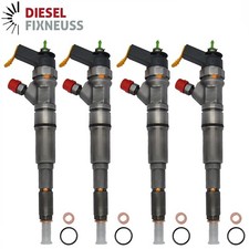 4x Fuel Injector RENAULT TRAFIC VAUXHALL VIVARO 1.9DCI 0445110146 8200238528