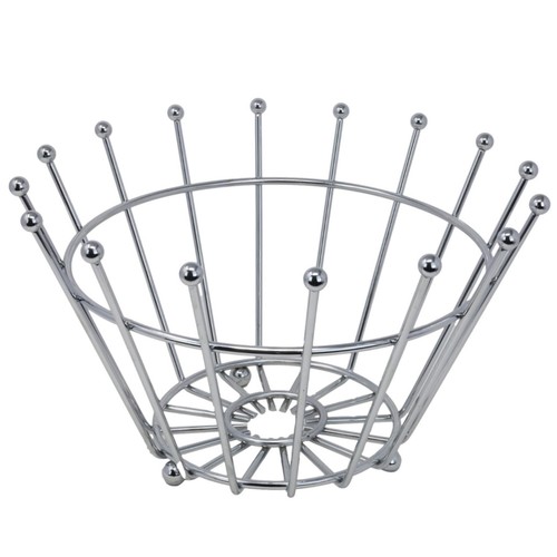 Fruit vegetable holder chrome - fruit/vegetable,