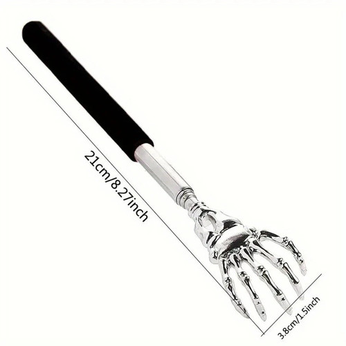 Back scratcher metal - metal, claw