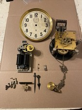 Vintage Siemens & Halske German Electro Mechanical Master Clock Movement & Parts