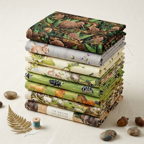 Animal fat quarter fabric - animal, 100%