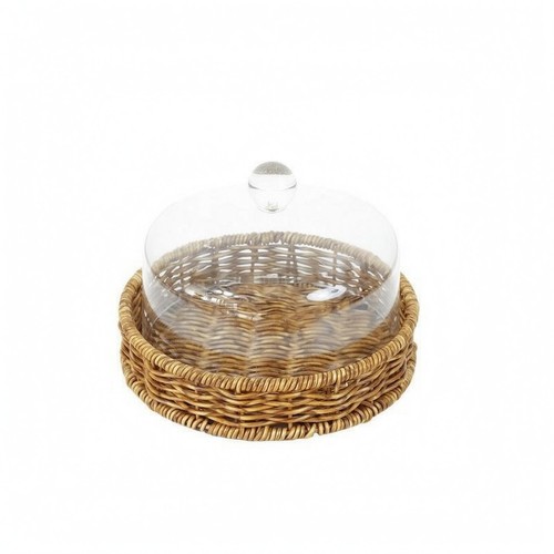Cake tray with dome - cake, domed