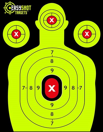 Splatter target shoot - splatter, a4