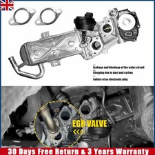 EGR VALVE & COOLER FOR VW AUDI SEAT SKODA 1.6 / 2.0 TDi 03L131512DQ, 03L131512CF