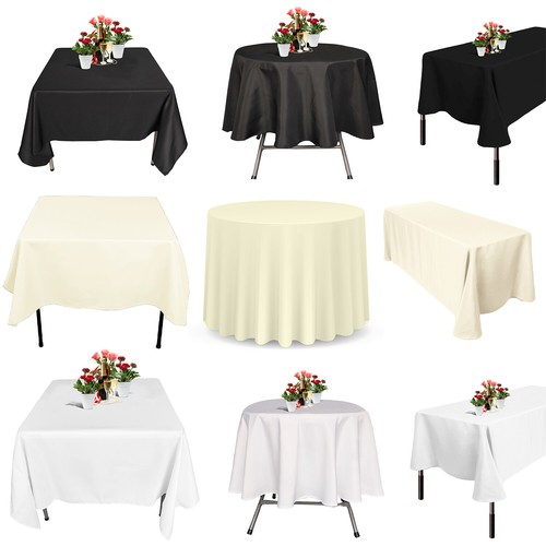 Rectangle round polyester - rectangle,