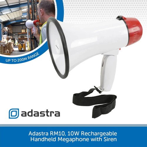 10w rechargeable megaphone - rechargeable,