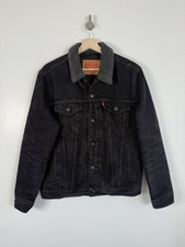 Levis Black Mens Jacket Size
