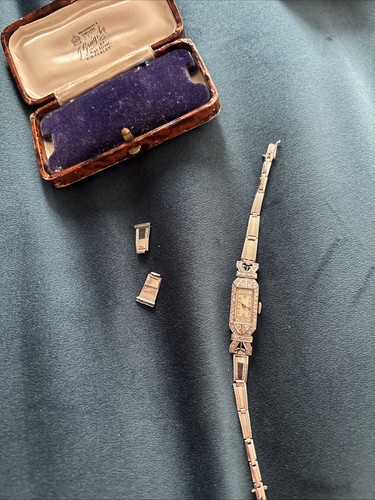 Antique art deco platinum - antique, &