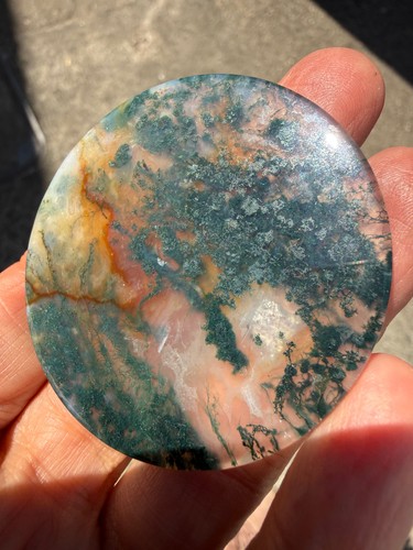 Moss agate crystal healing - agate,