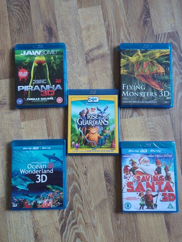 Blu ray movie - 3d, of