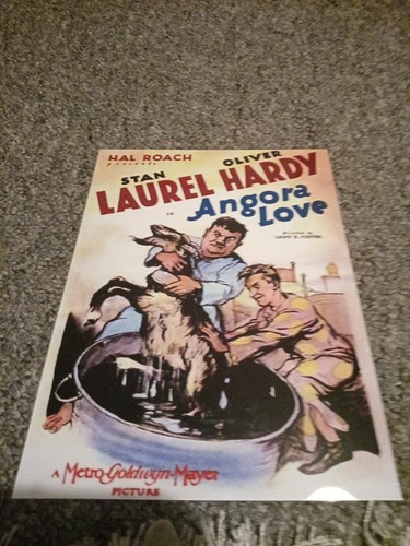 Laurel and hardy metal sign - hardy,