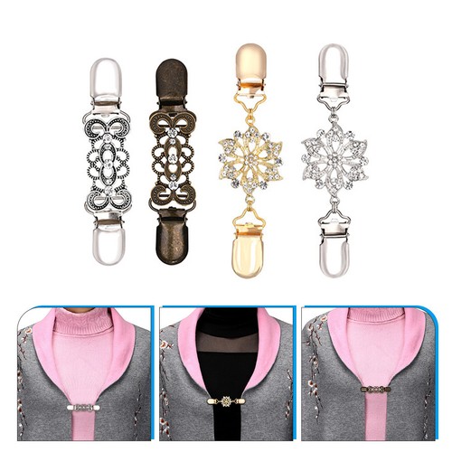 Pcs alloy clothing clips - alloy,