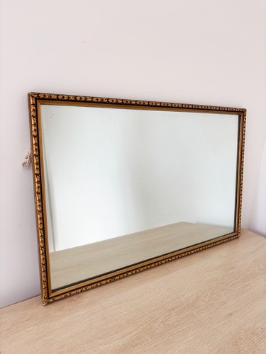Large giltwood wall mirror - large,