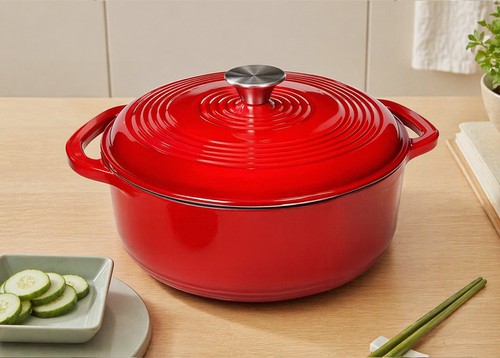 Cast iron casserole pot - casserole,