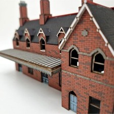 OO West Malling Country Railway Station building kit