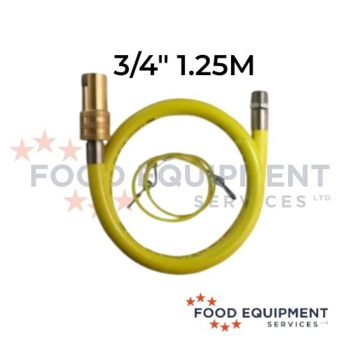 Bsp gas catering hose - 3/4",