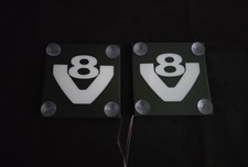 Scania V8 Corner Led 2 X 24 v  or 12 v HGV LGV  light board MULTICOLOR