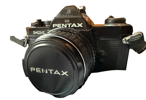Pentax black camera - black,