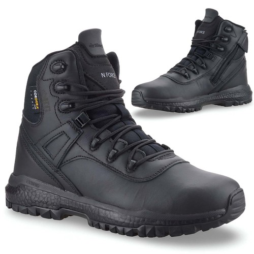 Mens leather waterproof zip - mens,