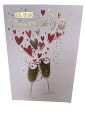 OPEN Wedding Anniversary Card