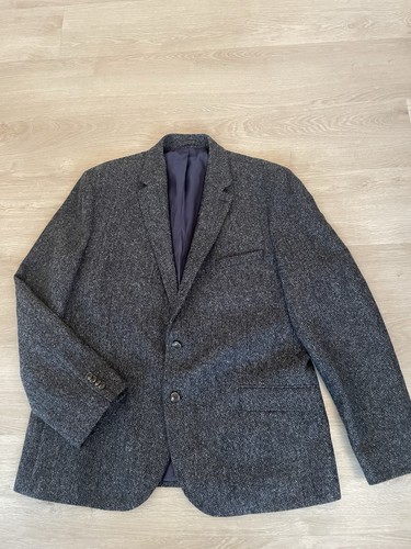 Mens moon tweed blazer jacket - moon,