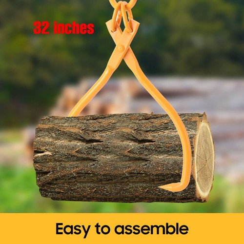 Log skidding lifting tongs - skidding,