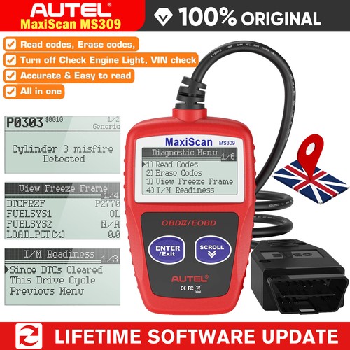 Autel maxiscan ms309 obd2 - autel,