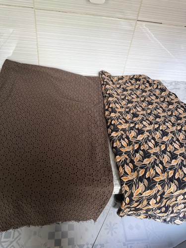 Unstitched peice chikan kari - unstitched, 2