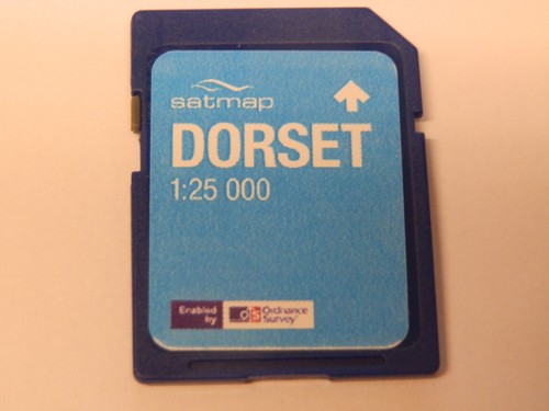 Satmap map card dorset - satmap, 1:25k