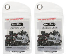 RedPart 18" Chainsaw Saw Chain Pack of 2 fits Ryobi PCN4545