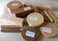 Woodturning Blanks Timber Selection Box - Bowl & Square Wood Turning Gift Box