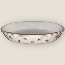 Villeroy & Boch Petite Fleur Oval Dish Large 13”x8.5” Oven To Table Hardly Used