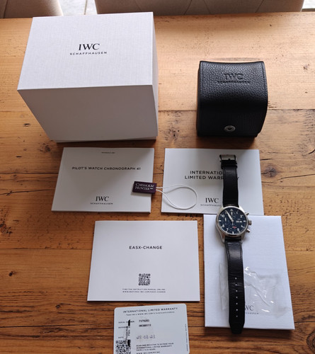 Iwc pilot chronograph - iwc,