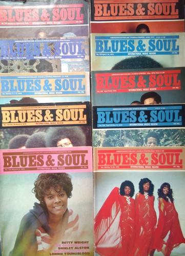 Blues soul magazines - x,