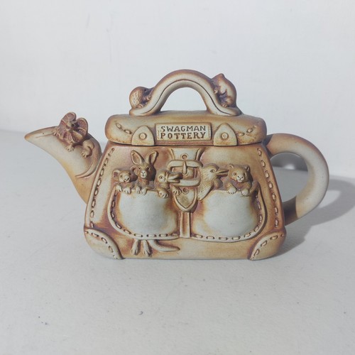 Swagman pottery teapot travel - swagman,