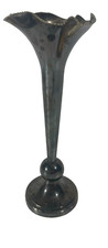 Antique H.W. Withers Vase Silver Plated Bud  Decorative