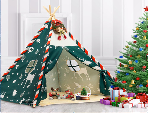 150cm xmas canvas - canvas, teepee