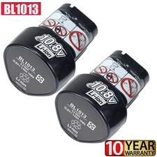 2x Genuine 4.8Ah Battery For Makita BL1013 10.8V Li-ion BL1014 194550-6 194551-4