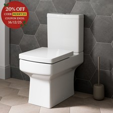 White Ceramic Square Modern