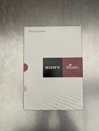 Sony reader touch edition - reader,