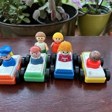 Vintage Fisher Price Push Cars