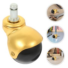  5pcs Ball Caster Wheels: 2 Inch Silent Furniture Caster Wheels - Office Chairs