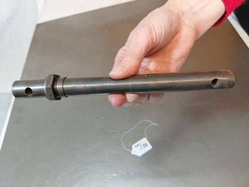 Vintage wheel spindle axle - wheel,